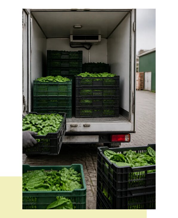 Перевозка шпината в Балахну с сохранением свежести продукции